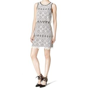 Kensie layered lace dress